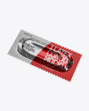 Download Metallic Condom Sachet Mockup - Halfside View in Sachet ... Yellowimages Mockups