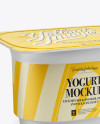 Yogurt Packaging - Half-Side View - Free Download Images High Quality