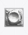 Square Metallic Condom Sachet - Free Download Images High Quality PNG, JPG