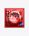 Square Metallic Condom Sachet - Free Download Images High Quality PNG, JPG