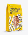 Download Paper Bag W/ Window Mockup - Half-Side View in Pouch ...