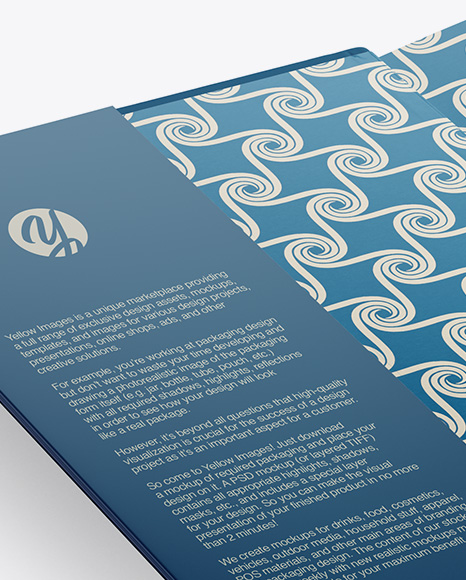 Opened Book W  Matte Cover Mockup   Half Side View PSD #6