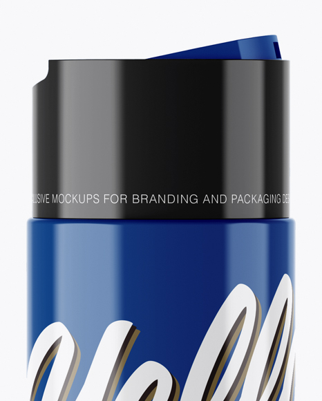 Glossy Cosmetic Bottle Mockup PSD #2