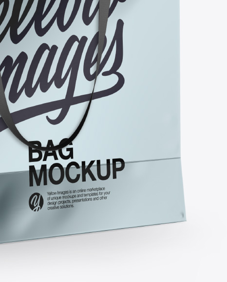 Download Metallic Bag Mockup Half Side View In Bag Sack Mockups On Yellow Images Object Mockups