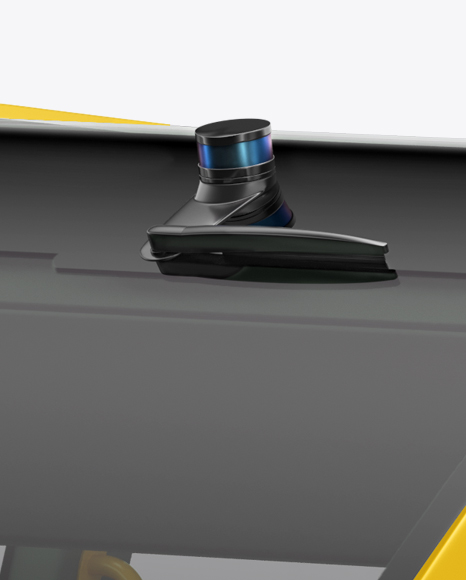 Minibus Mockup   Half Side View PSD #7