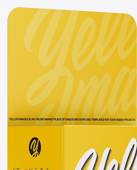 Matte Box Mockup   Half Side View PSD #1
