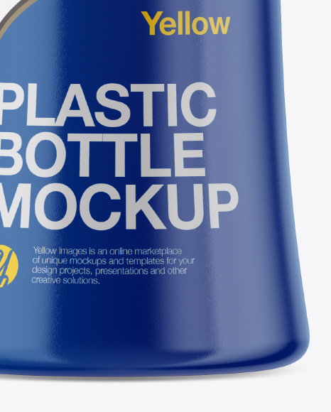 Plastic Bottle Mockup PSD #1