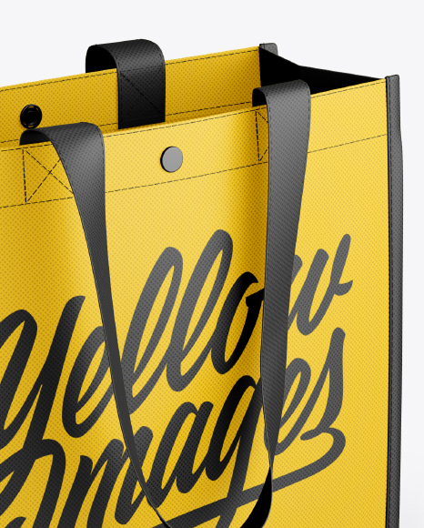 Bag Mockup   Half Side View (High Angle Shot) PSD #2