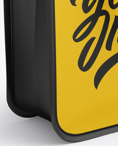 Bag Mockup   Half Side View (High Angle Shot) PSD #1