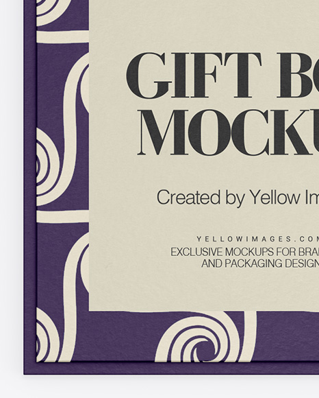 Download Textured Gift Box With Apple Iphone X Mockup Top View In Packaging Mockups On Yellow Images Object Mockups Yellowimages Mockups