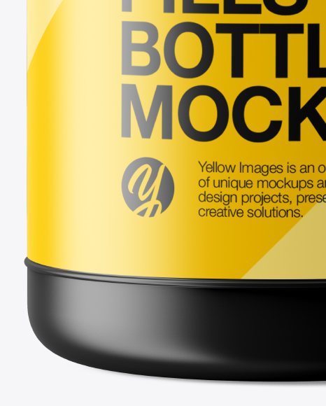 Matte Bottle Mockup