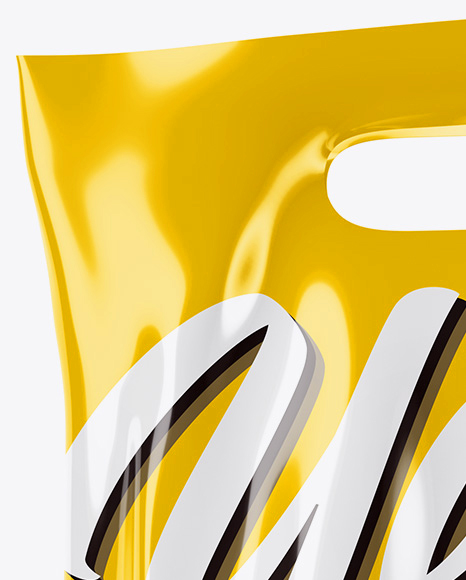 Glossy Bag Mockup PSD #2