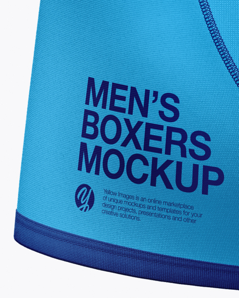 Download Men S Boxer Briefs Mockup Back View In Apparel Mockups On Yellow Images Object Mockups