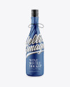 Download Wine Bottle in Matte Paper Wrap Mockup in Bottle Mockups ... Yellowimages Mockups