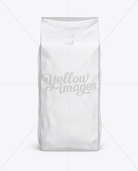 Download 2 5 Kg Matte Metallic Coffee Bag With Valve Mockup Front View In Bag Sack Mockups On Yellow Images Object Mockups PSD Mockup Templates