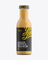 Mustard Glass Bottle Mockup on Yellow Images Object Mockups