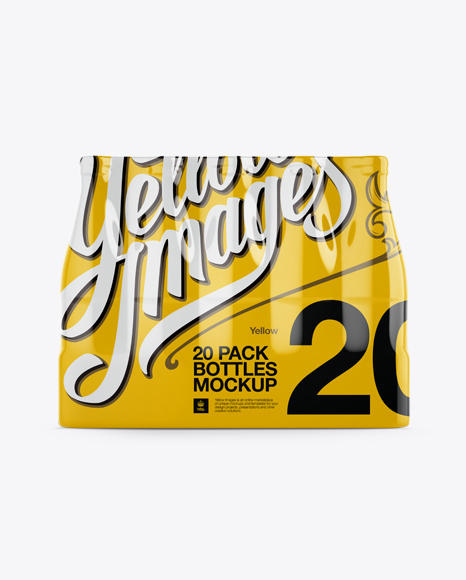 20 Pack Bottles  Mockup