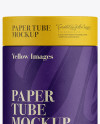 Download Small Paper Tube Mockup – Front View in Tube Mockups on ... Yellowimages Mockups