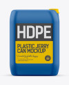 20L Plastic Jerryсan Mockup