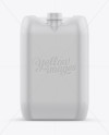 20L Plastic Jerryсan Mockup