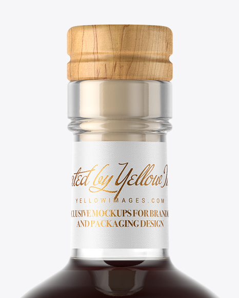 Rum Bottle Mockup Free