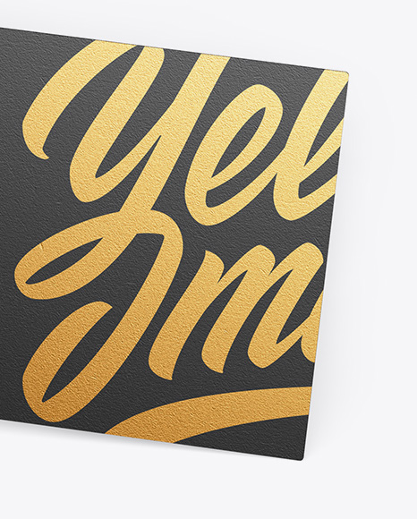 Two Textured Business Cards Mockup   Front View PSD #6