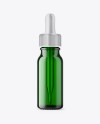 15ml Green Glass Dropper Bottle