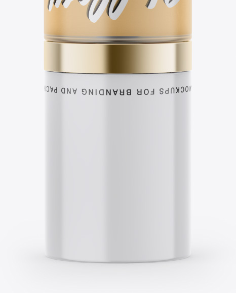 Cosmetic Bottle Mockup   Front View PSD #3