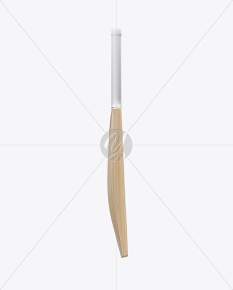 Cricket Bat Mockup   Front, Side   Back Views PSD #2