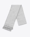 Download Fan Scarf Mockup - Top View in Apparel Mockups on Yellow Images Object Mockups