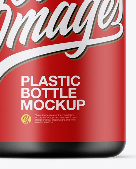 Matte Bottle Mockup PSD #6