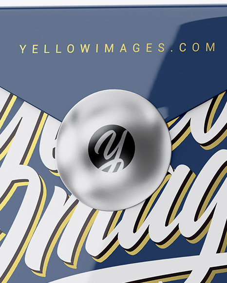 Glossy Bag Mockup   Half Side View PSD #2