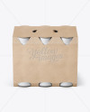 Download Kraft Paper 6 Pack Cans Carrier Mockup - Front View (High ... Yellowimages Mockups