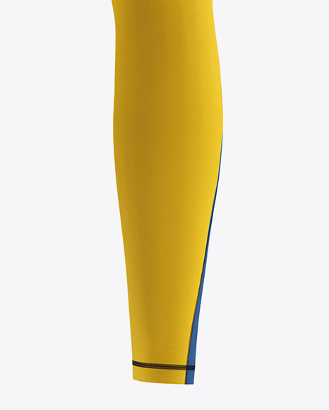 Download Women S Leggings Mockup Back View In Apparel Mockups On Yellow Images Object Mockups