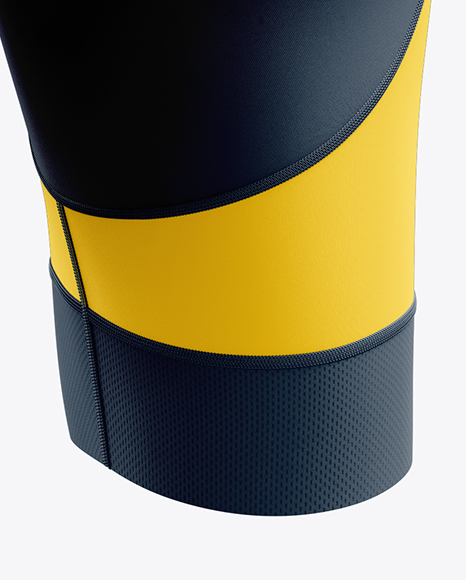 Download Men S Cycling Skinsuit Ls Mockup Back Right Half Side View In Apparel Mockups On Yellow Images Object Mockups