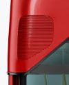 London Bus Mockup - Back View