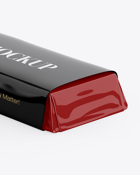 Glossy Snack Bar Mockup PSD #1