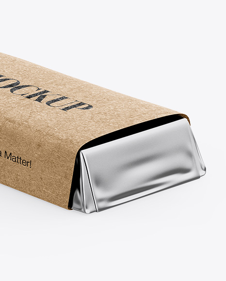 Kraft Snack Bar Mockup PSD #1