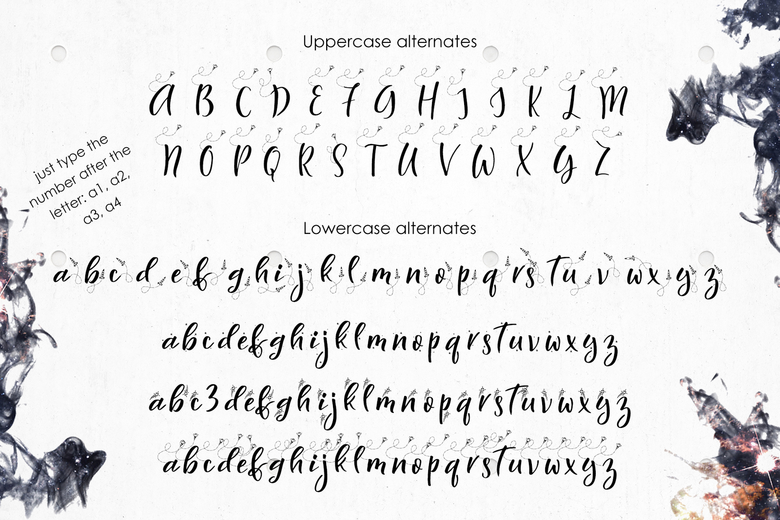 Magnetars - space font