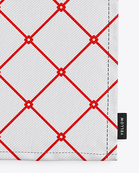 Kitchen Towel Mockup   Top View PSD #1