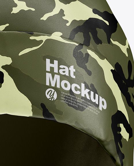 Glossy Hat Buff Mockup In Apparel Mockups On Yellow Images Object Mockups