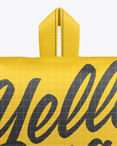 Download Garment Case Mockup Front View In Apparel Mockups On Yellow Images Object Mockups