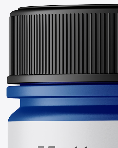 Matte Jar Mockup   Front View PSD #2