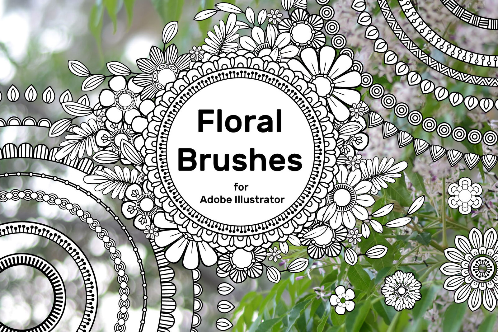 illustrator floral brushes free download