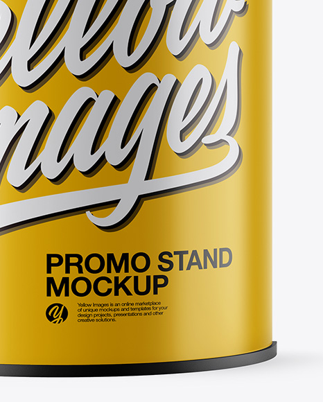 Download Promo Stand Mockup - Front View in Indoor Advertising ...