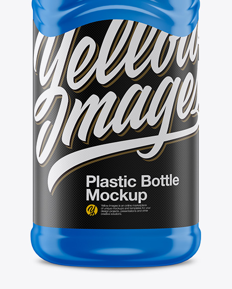 Plastic Bottle Mockup PSD #2