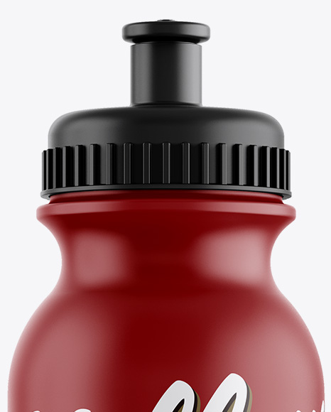 Glossy Sport Bottle Mockup PSD #2