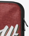 Melange Laptop Case Mockup - Half Side View