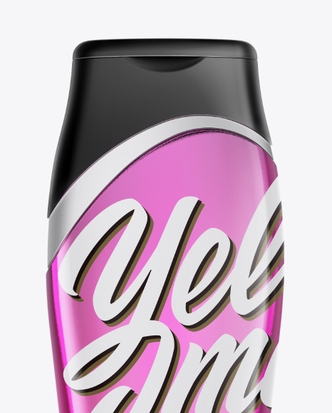 Clear Plastic Bottle Mockup PSD #2