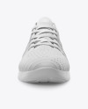 Download Sneaker Mockup Front View In Apparel Mockups On Yellow Images Object Mockups